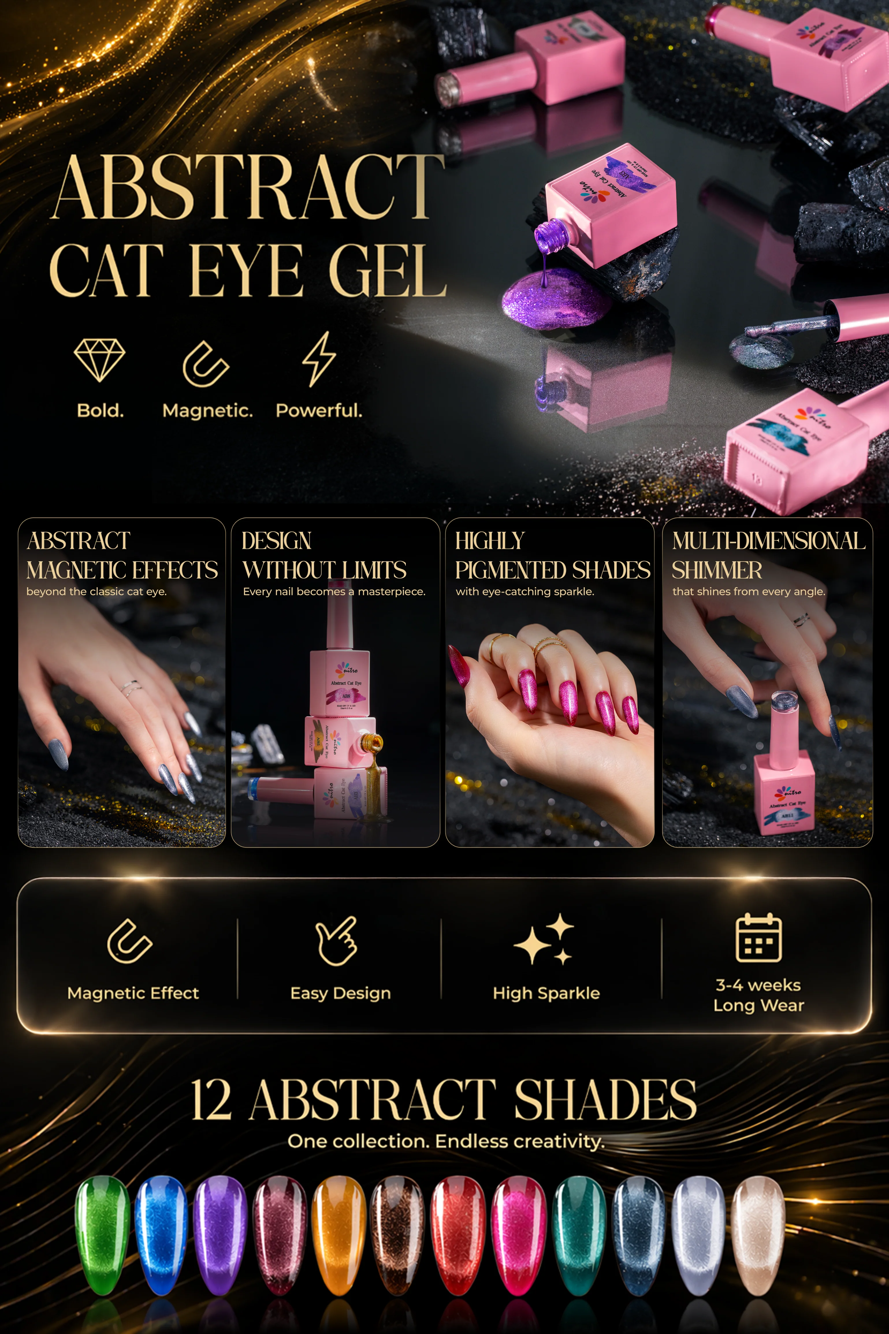 Bundle Cat Eye Collection (3 sets - 36 colors) - Image 10