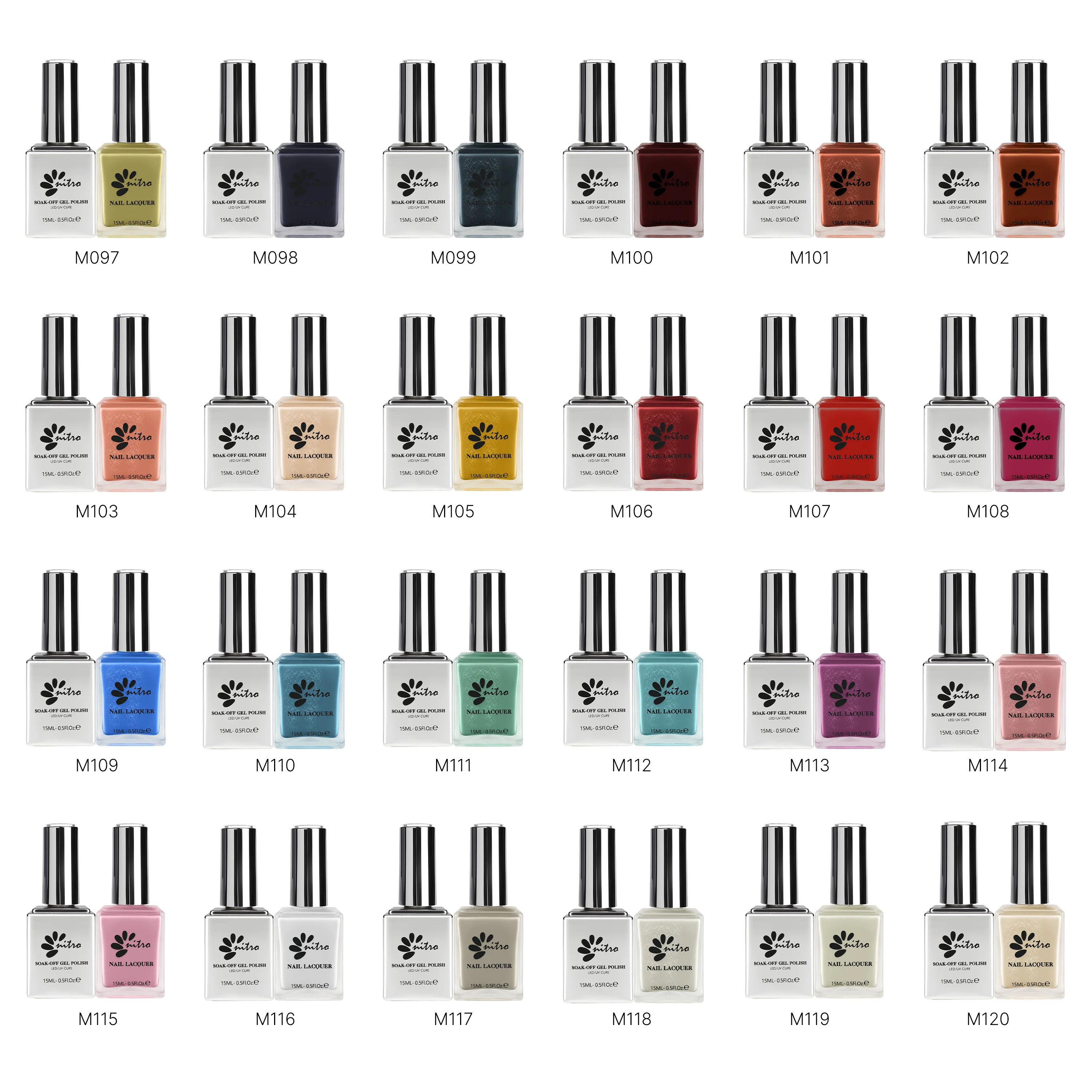 EM Collection 3-in-1 Matching Powder, Gel & Lacquer System - Image 12
