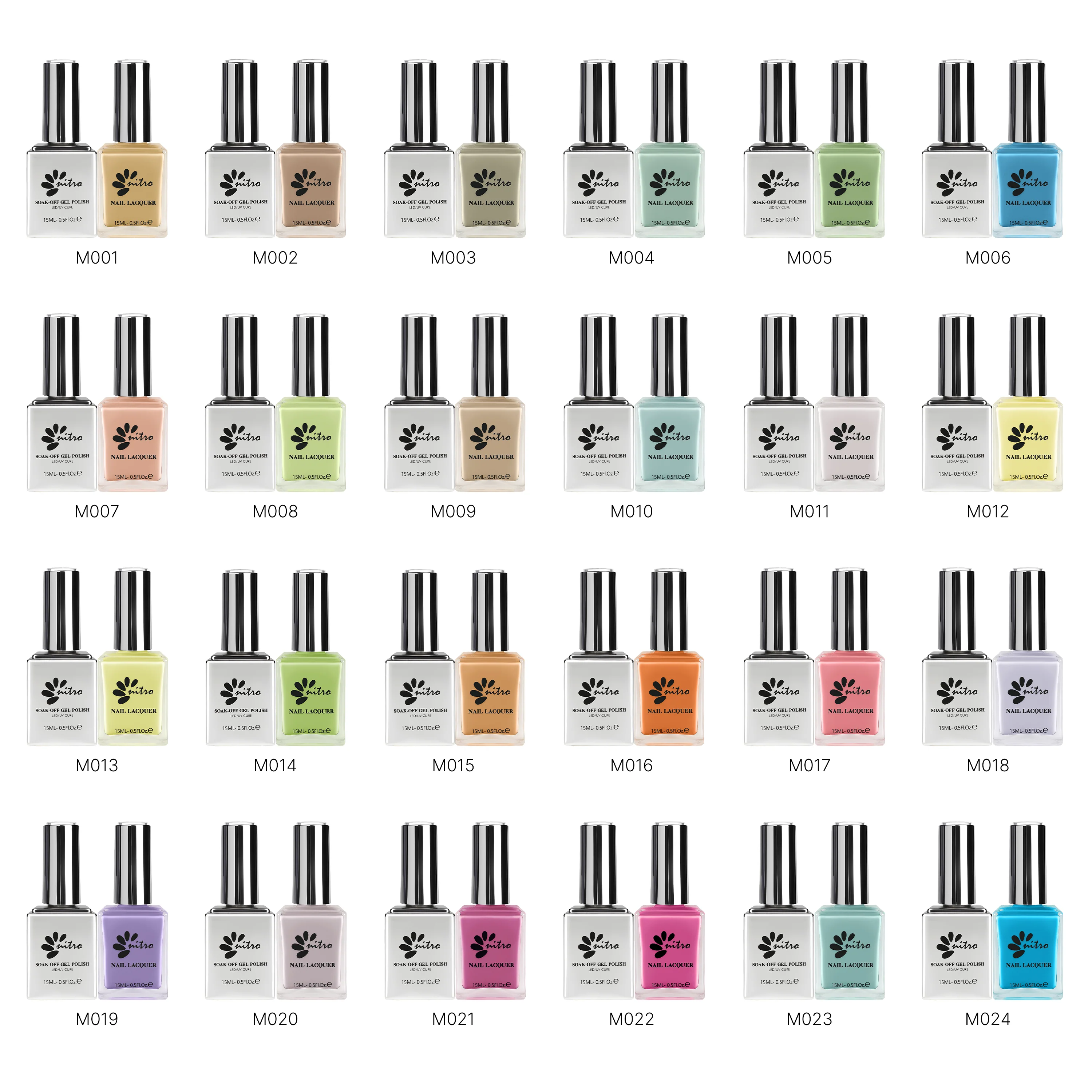 EM Collection 3-in-1 Matching Powder, Gel & Lacquer System - Image 8