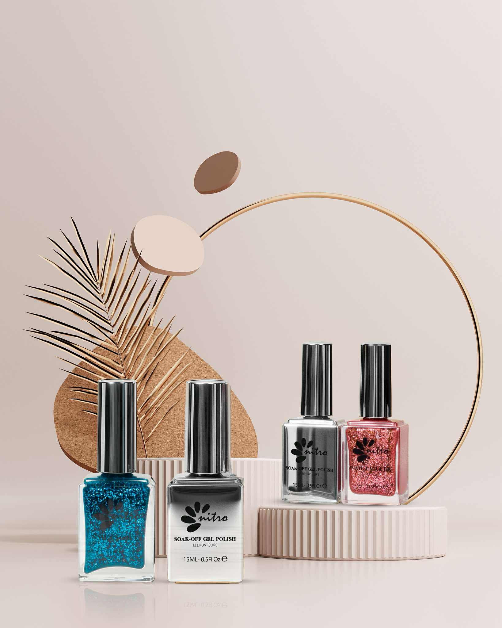 EM Collection – Gel & Lacquer Duos (168 Colors) – FREE Gel Art Glitter Set (12 Colors) - Image 4