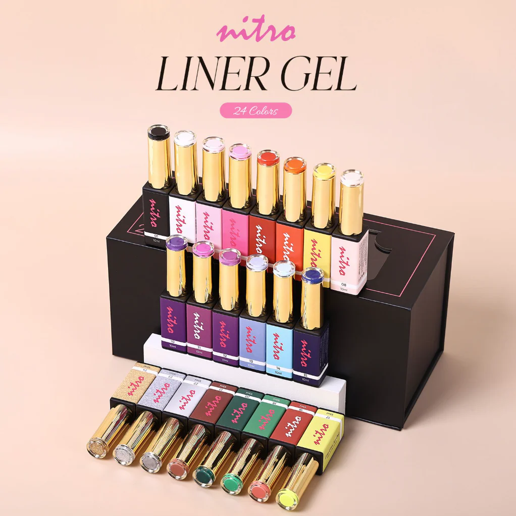 Gel Art Liner - Set of 24 colors (10ml) - Image 5