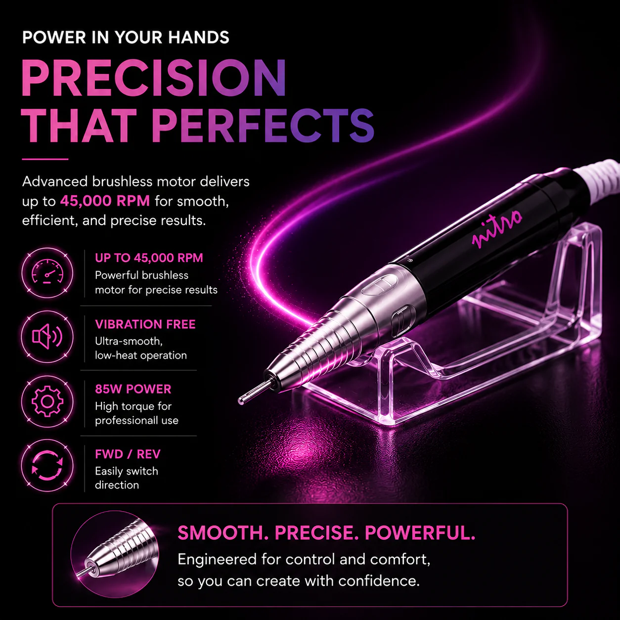 LuxCore Pro Rechargeable Lamp & Drill Bundle - Image 4