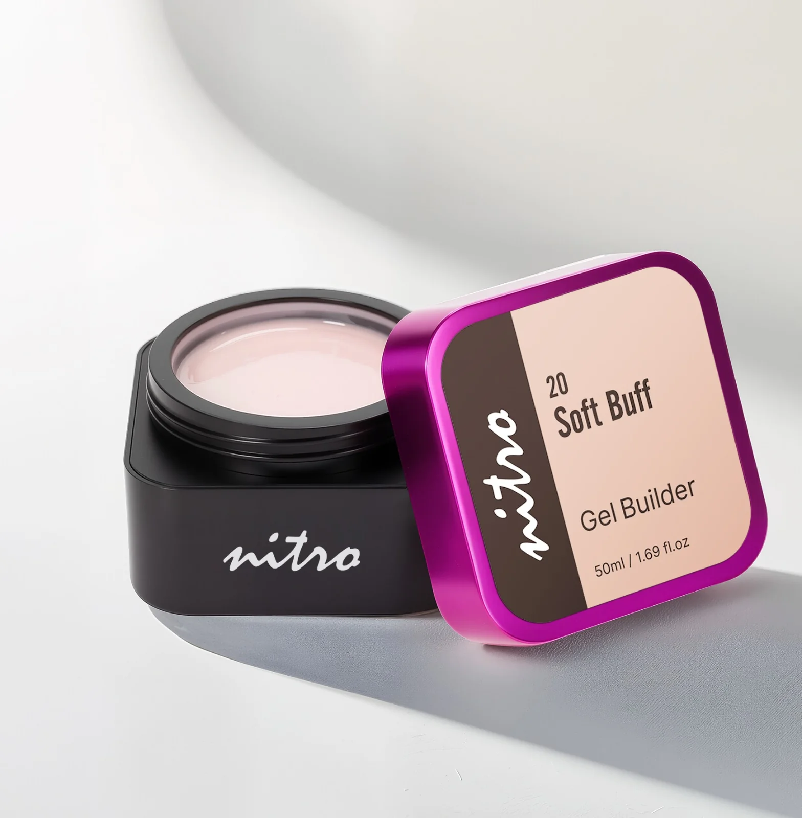 Nitro Builder Gel in Jar Hard Gel Set - Image 4
