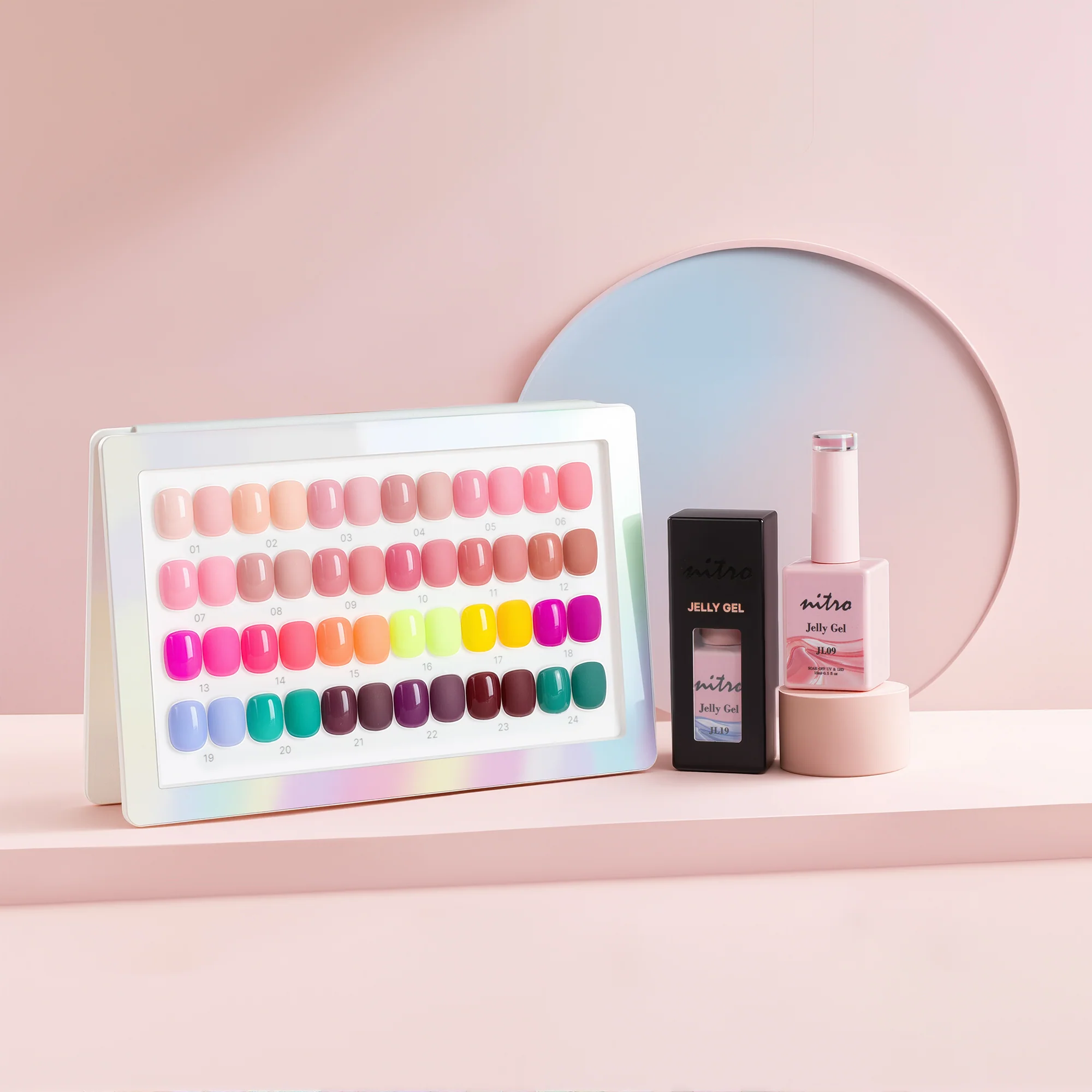 Nitro Jelly Gel Collection - Set of 24 Colors - Image 8