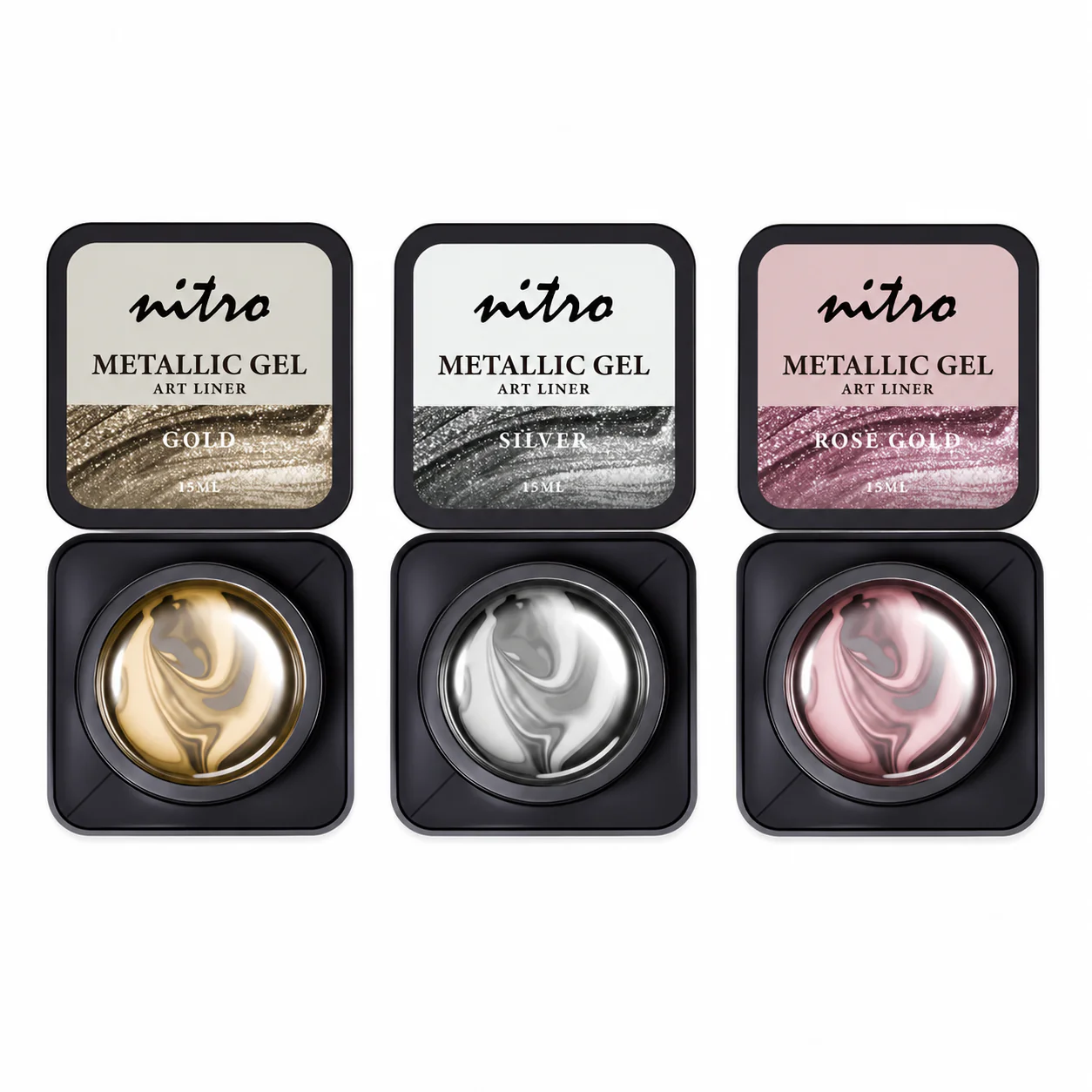 Metallic Gel Art Liner in Jar (15ml) - Image 9